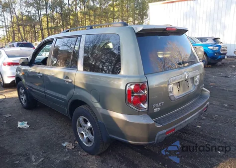 2007 Honda Pilot Ex из США, поврежденный, VIN 5FNYF18457B006905